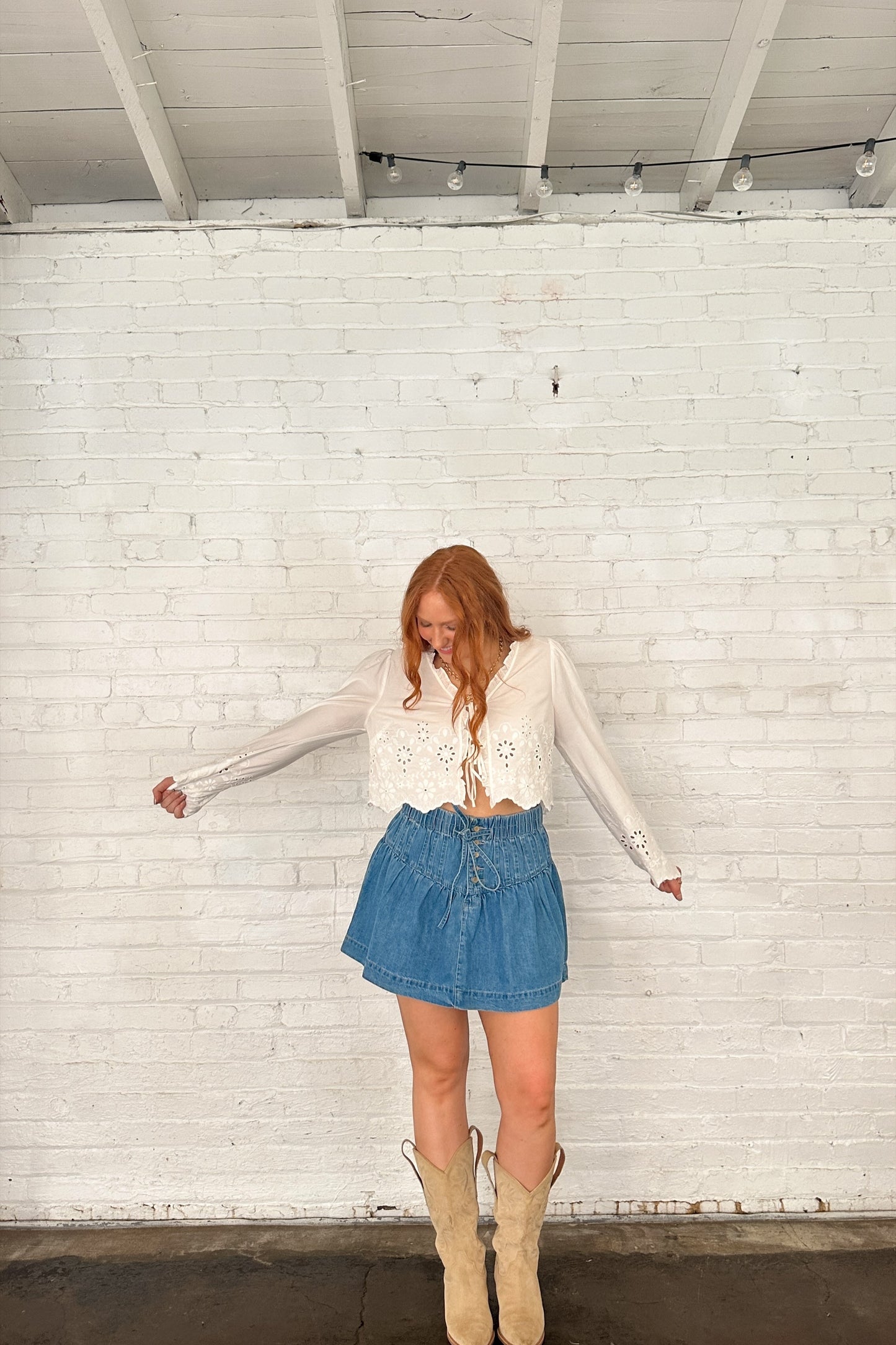 Ella Denim Skirt