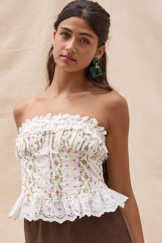 Floral Tube Top