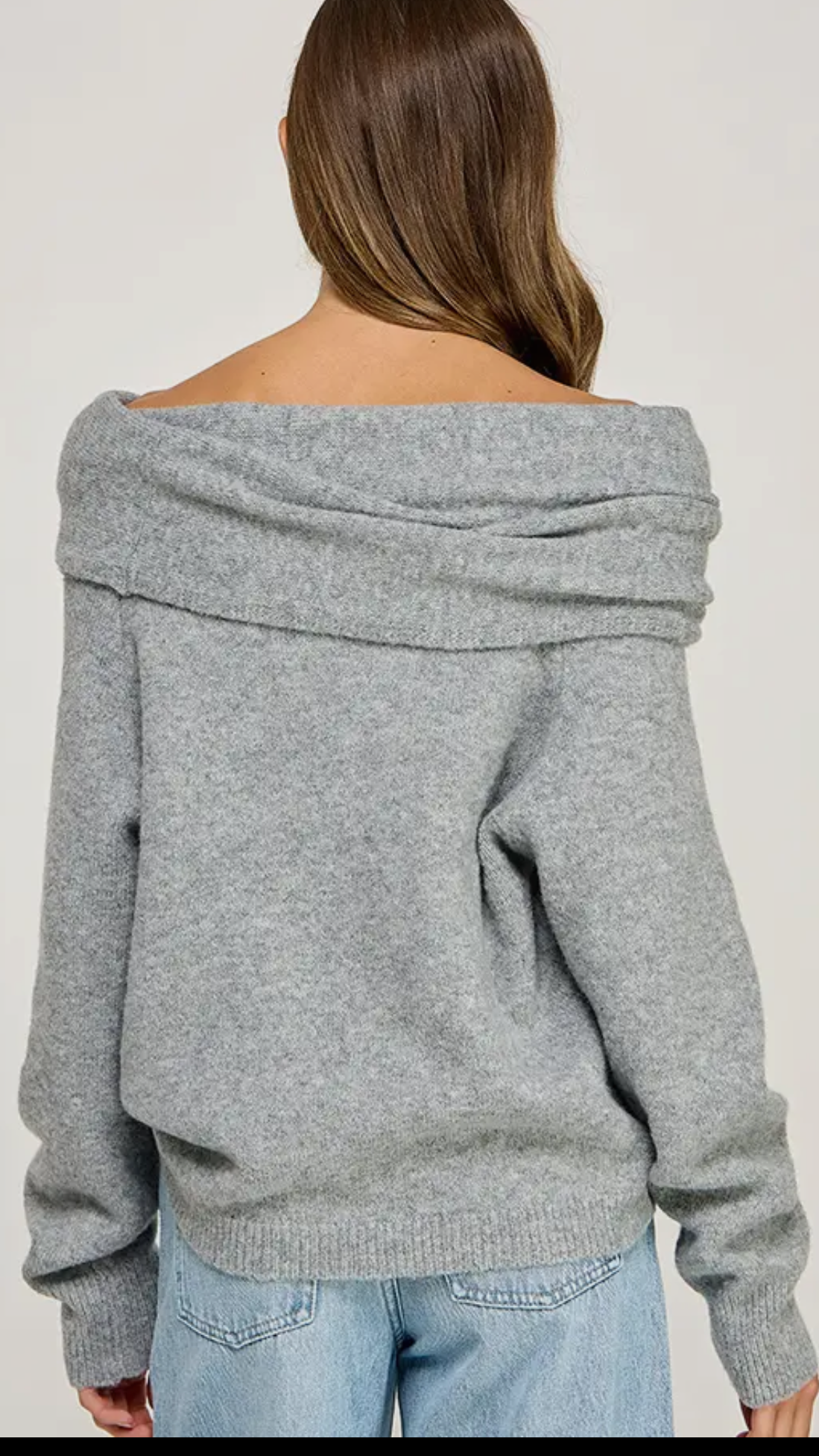 Klein Off Shoulder Sweater