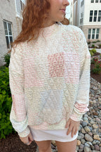 Floral Dreams Mockneck Sweatshirt