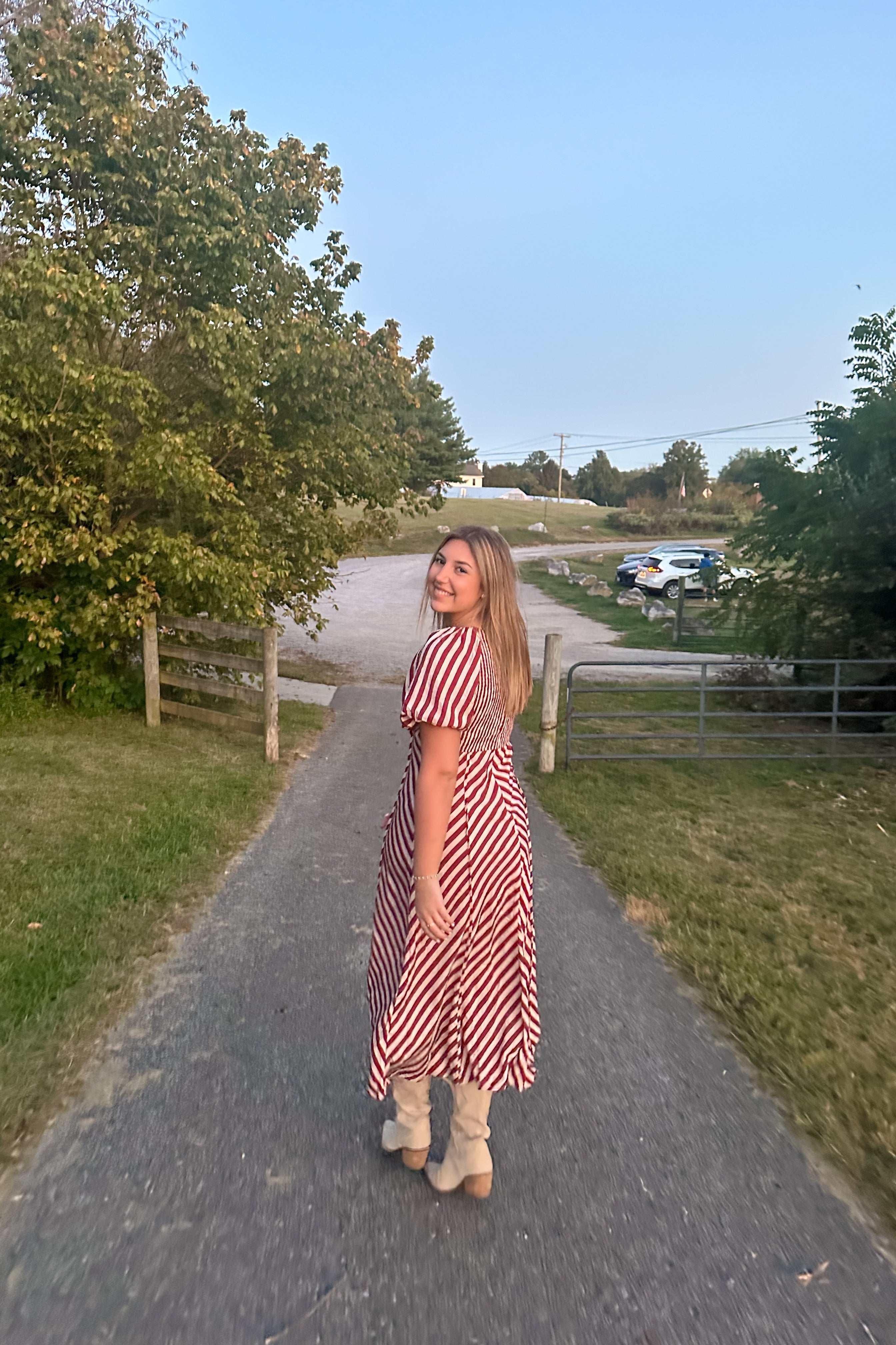 Brooke Striped Dress