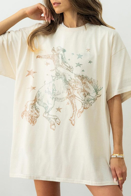 Rodeo Cowboy Graphic Tee