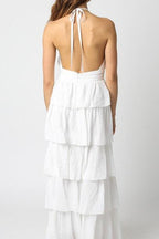 Avery Ruffle Maxi Dress