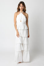 Avery Ruffle Maxi Dress