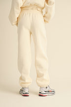 Cream Fleece Set