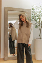 Hazel Sleeveless Sweater Vest