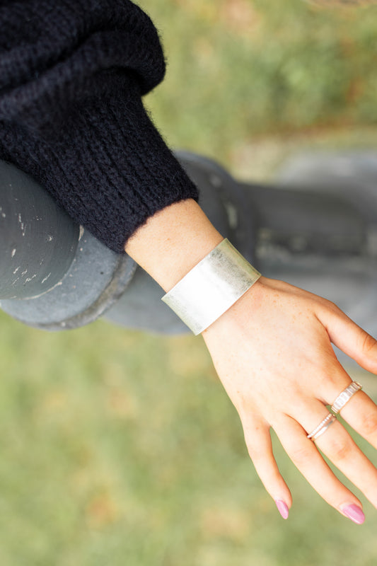 Silver Cuff Bracelet