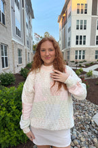 Floral Dreams Mockneck Sweatshirt