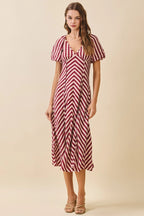 Brooke Striped Dress