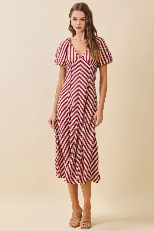 Brooke Striped Dress