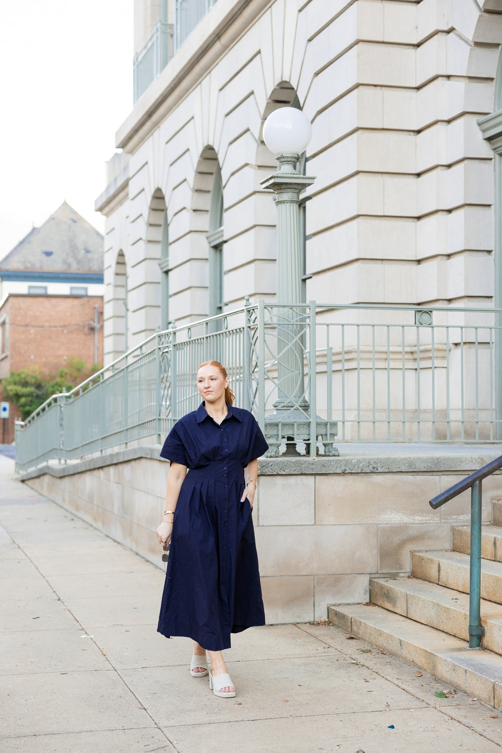 Haven Button Down Dress
