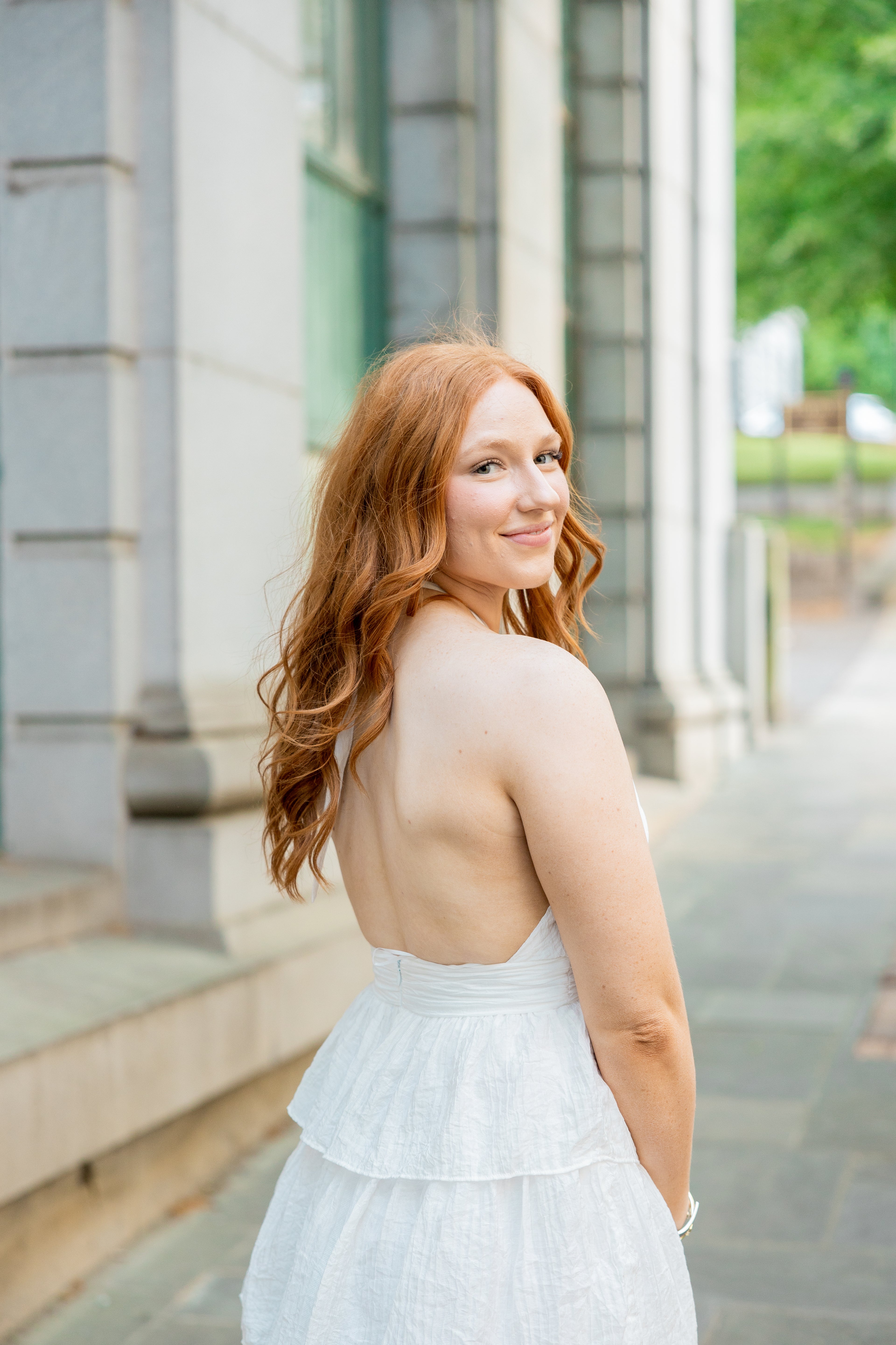 Avery Ruffle Maxi Dress