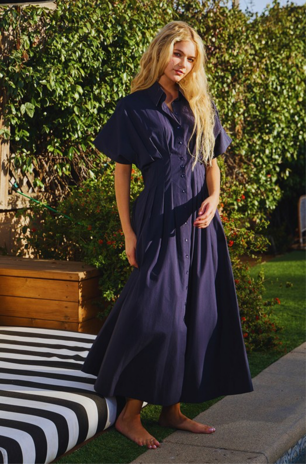 Haven Button Down Dress