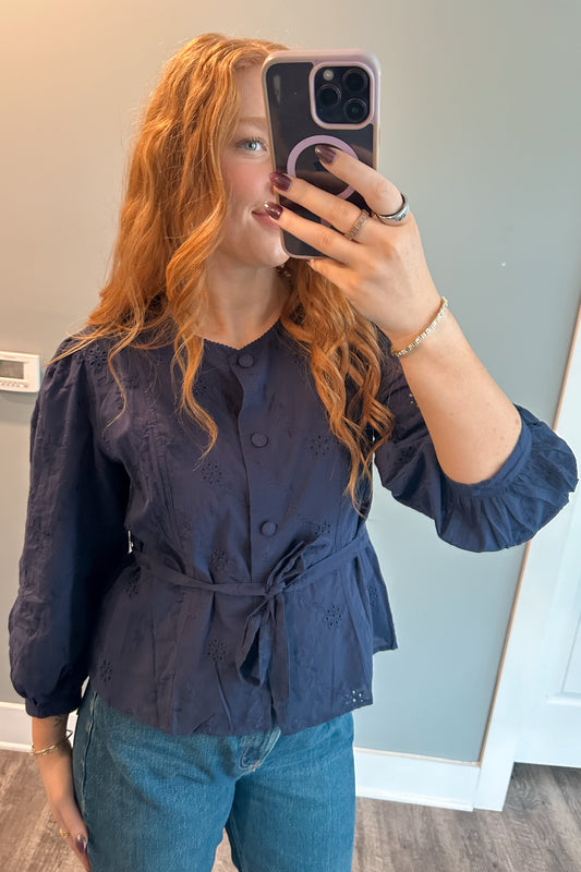 Nicole Belted Top