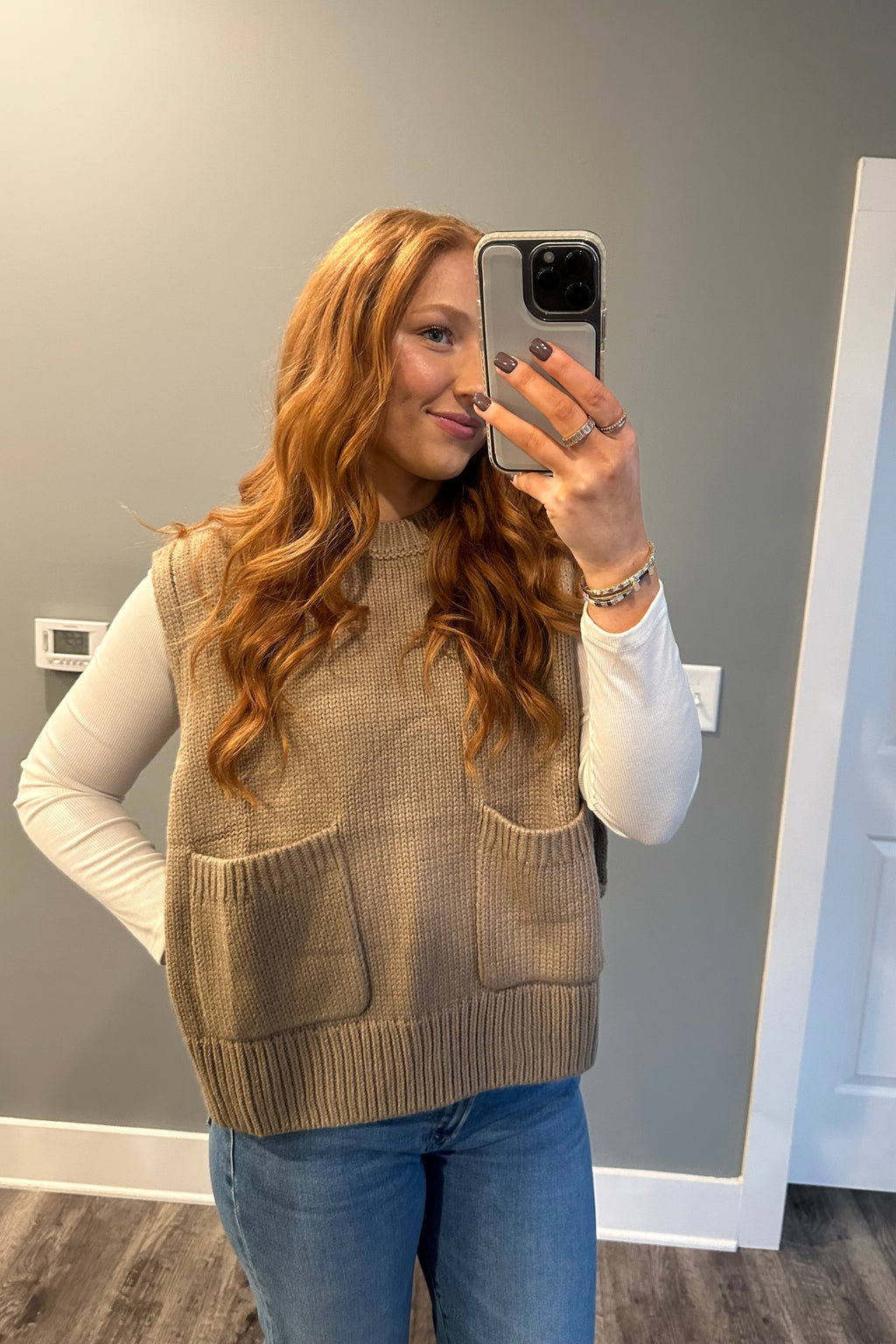 Hazel Sleeveless Sweater Vest