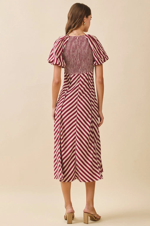 Brooke Striped Dress