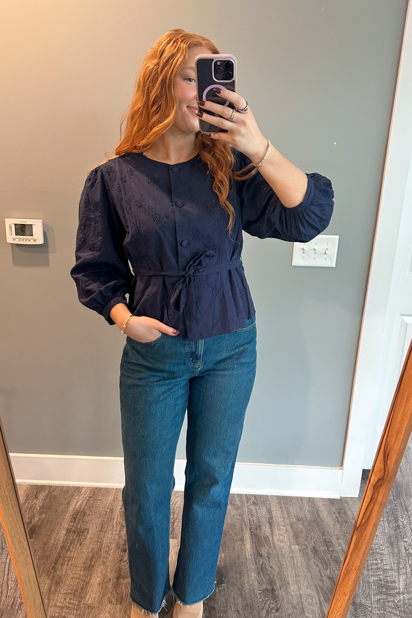 Nicole Belted Top
