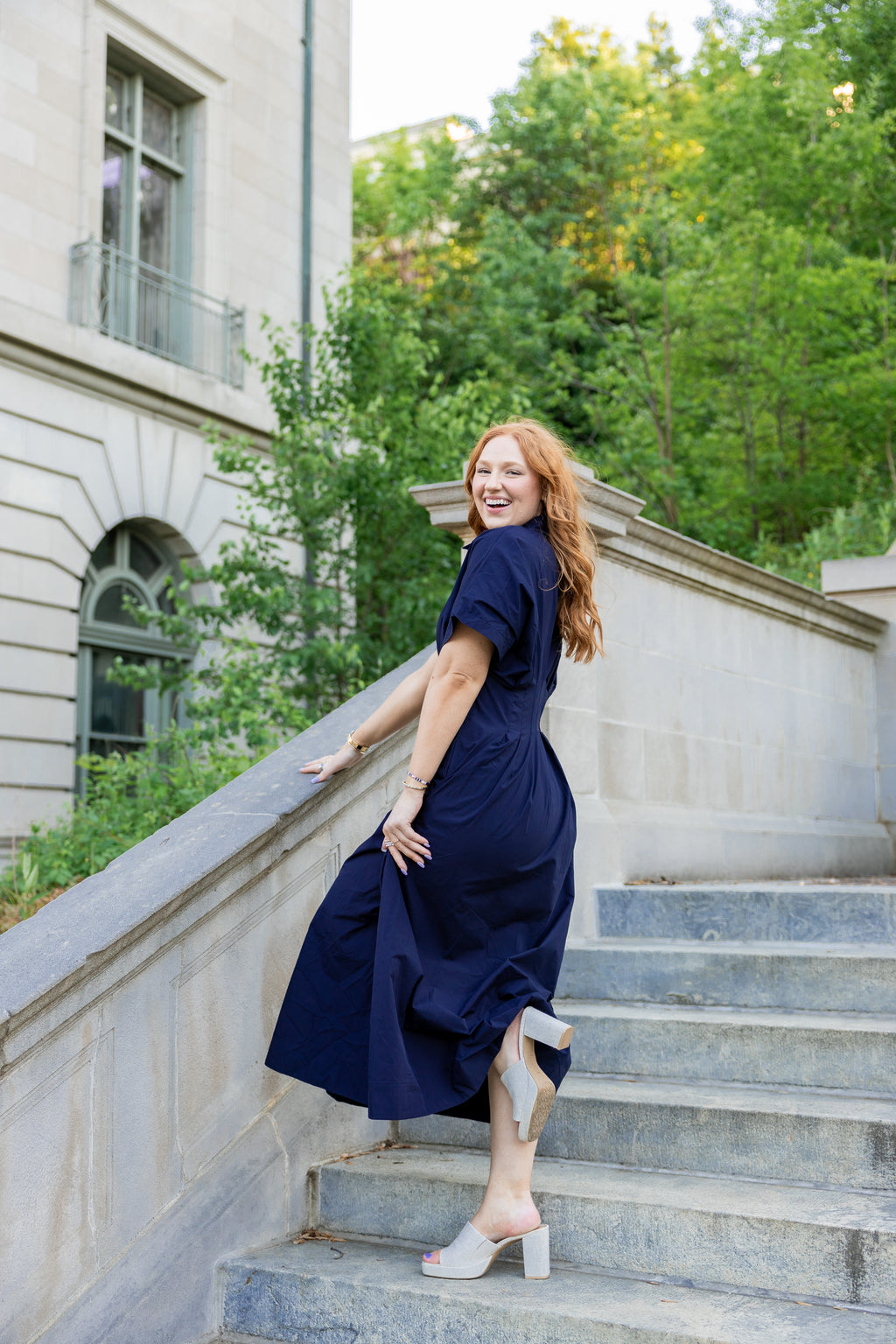 Haven Button Down Dress