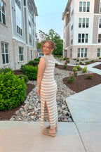 Cove Striped Maxi Dress