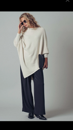 Shimmer Asymmetric Poncho