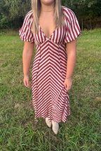 Brooke Striped Dress