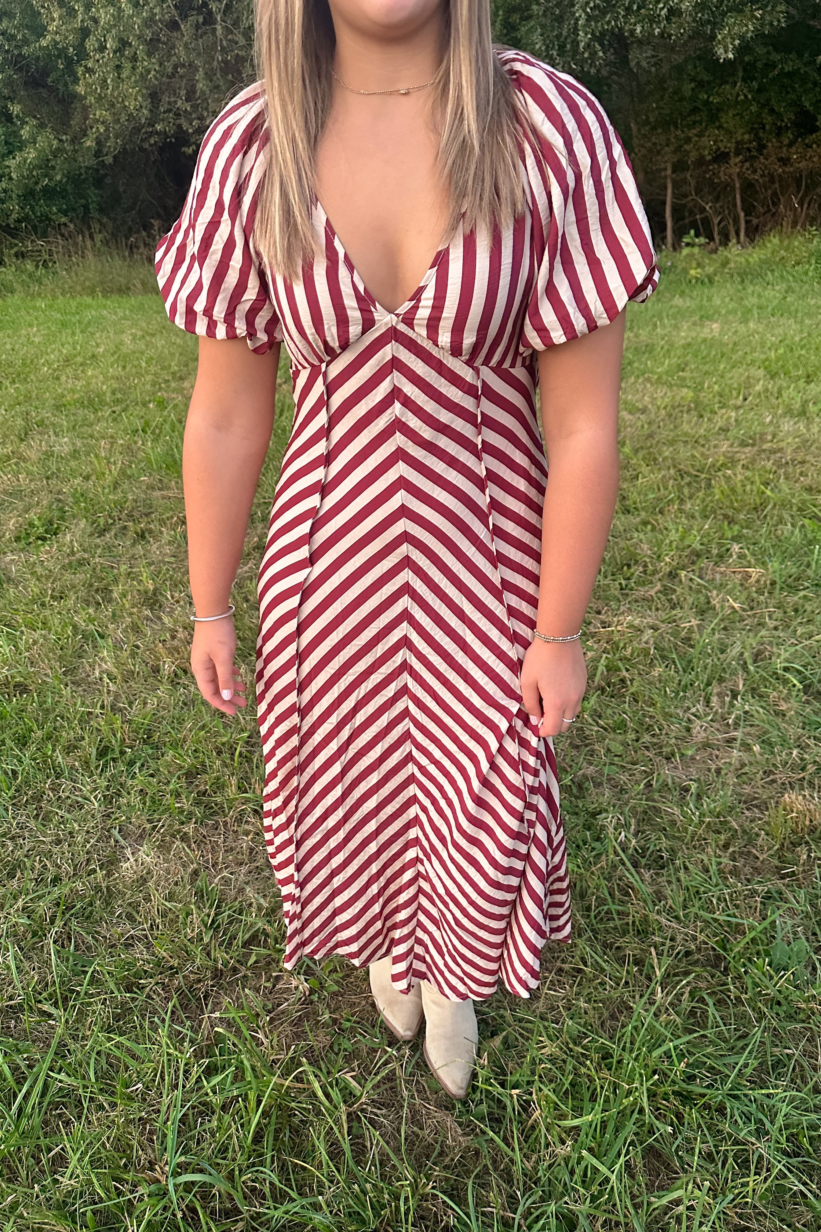 Brooke Striped Dress