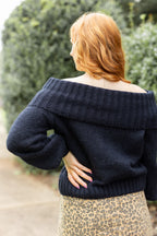 Mia Off-Shoulder Sweater