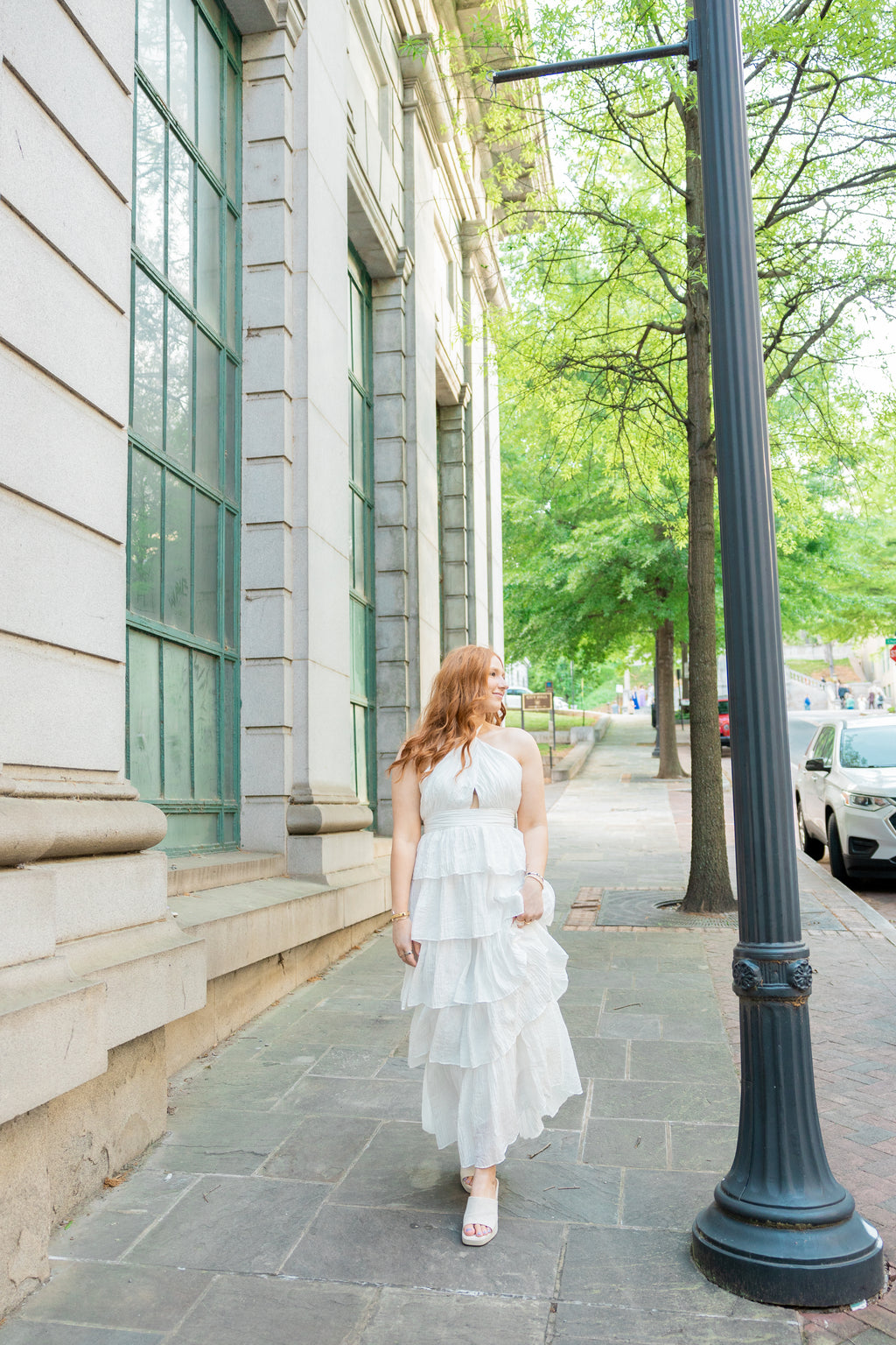 Avery Ruffle Maxi Dress
