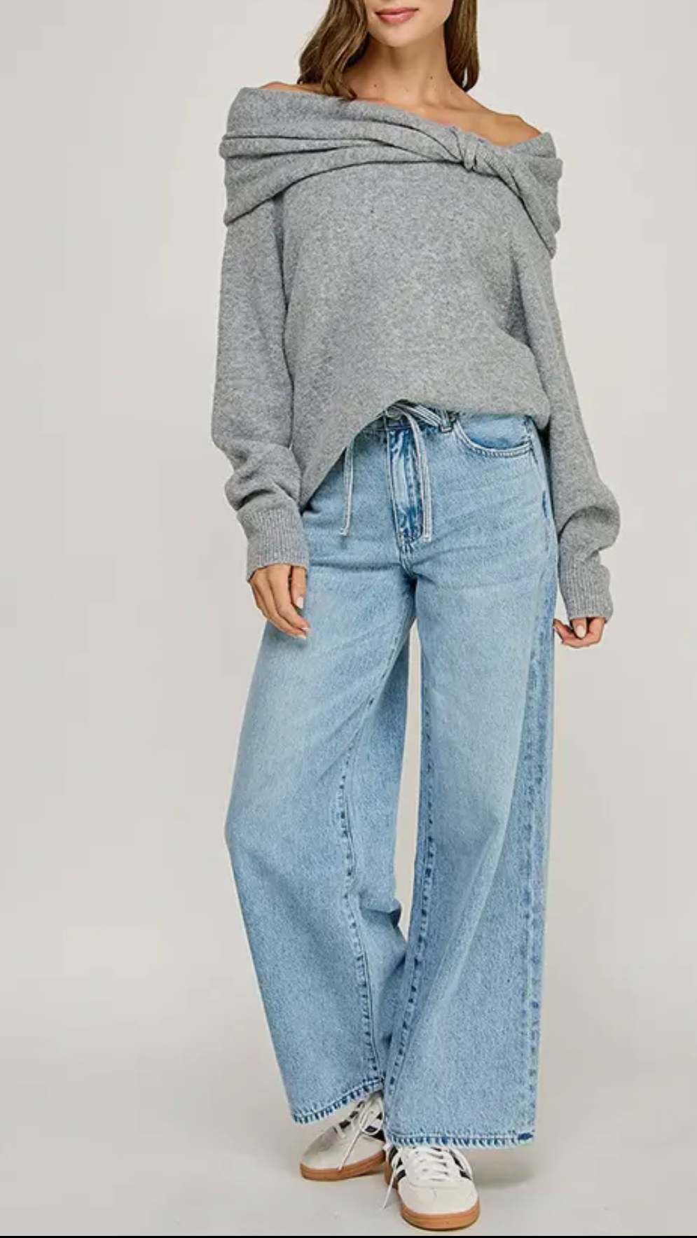 Klein Off Shoulder Sweater