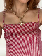 Pearl Cross Necklace