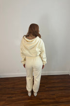 Cream Fleece Set