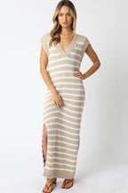 Cove Striped Maxi Dress