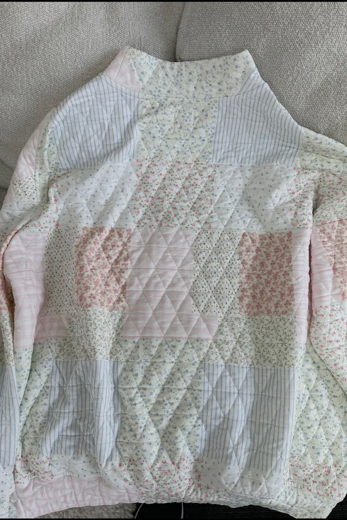 Floral Dreams Mockneck Sweatshirt