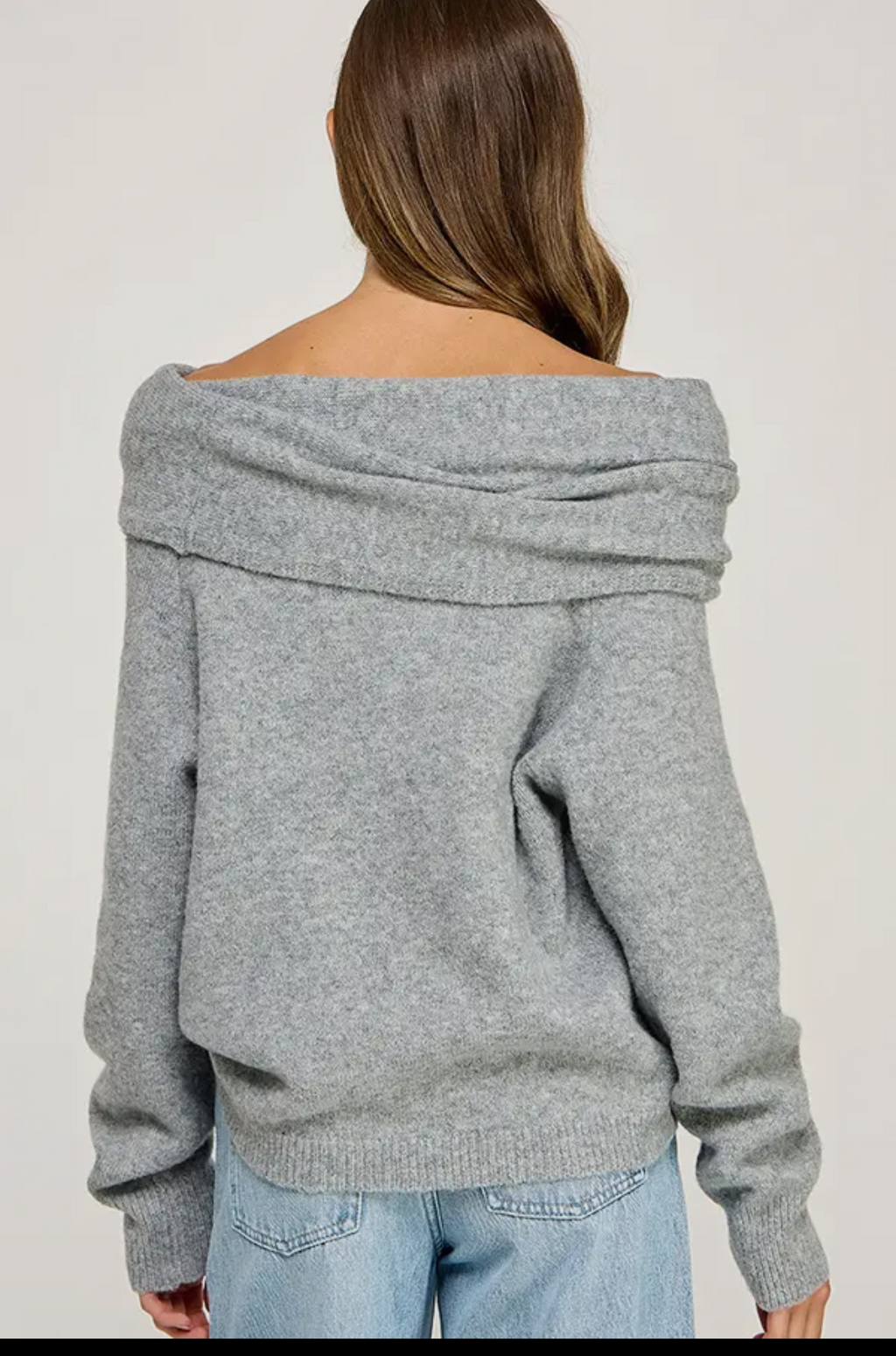 Klein Off Shoulder Sweater