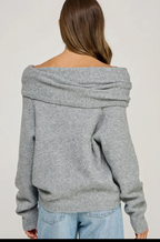 Klein Off Shoulder Sweater