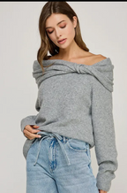 Klein Off Shoulder Sweater